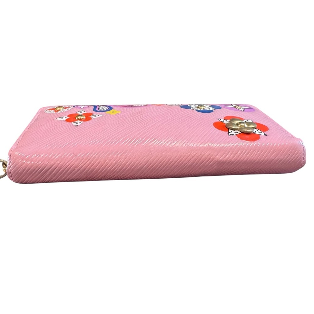 Louis Vuitton Pink Epi Blooming Flowers Zippy Wallet - Picture 7 of 16